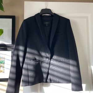 J. Crew Women's Shawl Collar Blazer - Black, Size 4